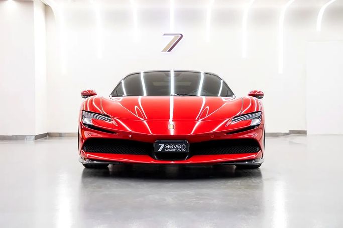 Подержанный Ferrari SF90 Stradale Spider F173, 4.0 л, 2023 в ОАЭ, Дубай от 7 Luxury Auto Красный цвет. GCC | AUTO.AE | Объявление #281489