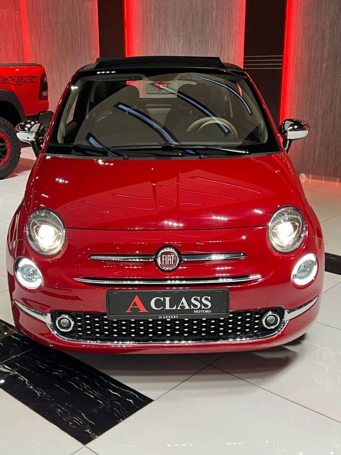 Used Fiat 500 II Facelift, 1.4 l, 2022 in Dubai by A Class Motors, Red color.  | AUTO.AE