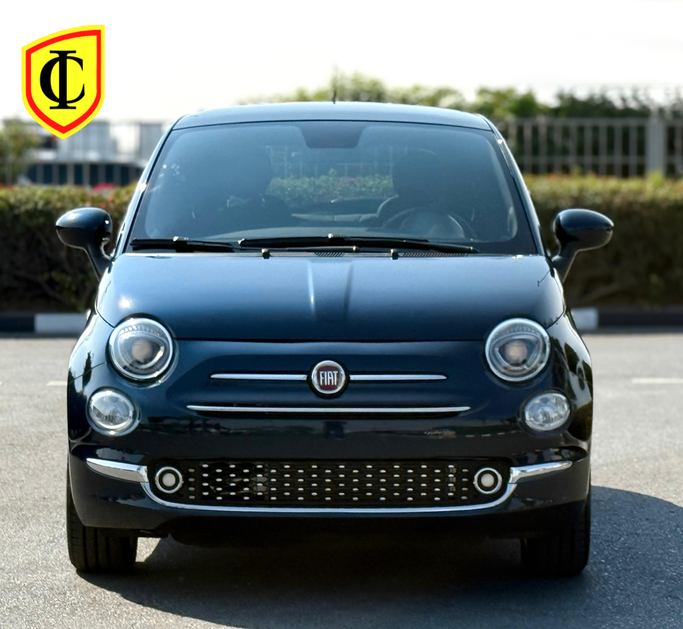New Fiat 500 II Facelift, 1.4 l, 2024 in Dubai by Ideal Cars LLC, Blue color. GCC Specs | AUTO.AE