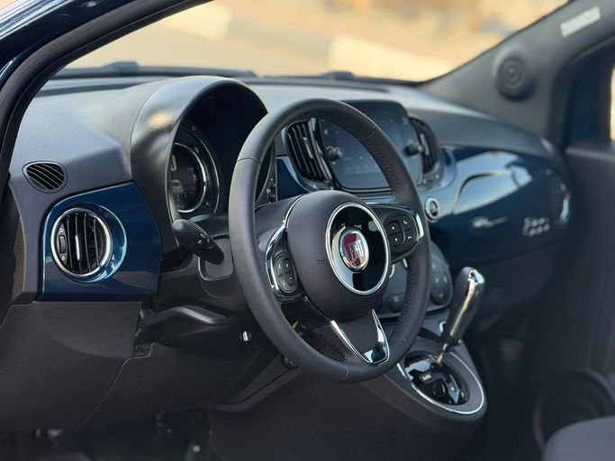New Fiat 500 II Facelift, 1.4 l, 2024 in Dubai by Ideal Cars LLC, Blue color. GCC Specs | AUTO.AE