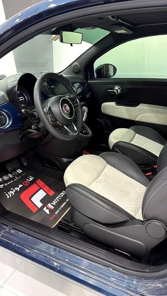 مستعملة Fiat 500 شد الوجه الثاني, 1.2 l, 2022 في في دبي من F1 Motors، اللون أزرق داكن. المواصفات الأمريكية | AUTO.AE