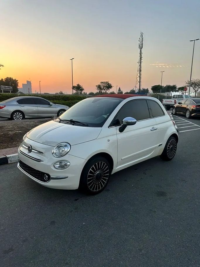 مستعملة ⁦Fiat 500 فيس ليفت الثاني، 1.4 l، 2018⁩ في في الإمارات, دبي من First Choice Motors، اللون أبيض. مواصفات الخليج | AUTO.AE | إعلان #286855