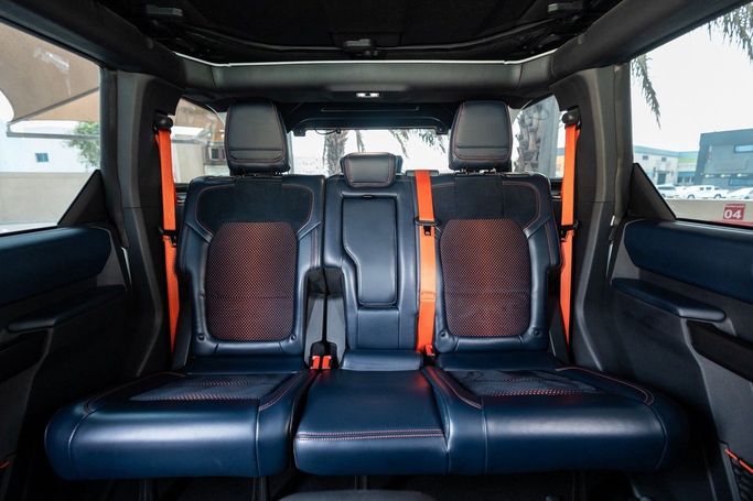 Used Ford Bronco VI, 3.0 l, 2023 in Dubai by Linda Cars, White color. GCC Specs | AUTO.AE