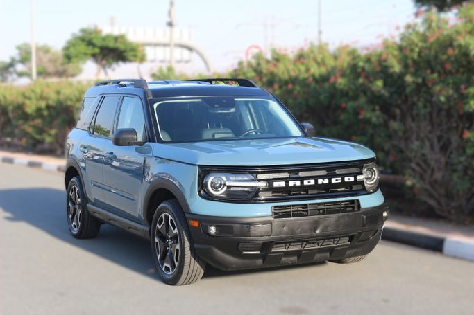 Used Ford Bronco Sport I, 1.5 l, 2022 in Dubai by Power Wagon Motors, Light Blue color. American Specs | AUTO.AE | Listing #269690