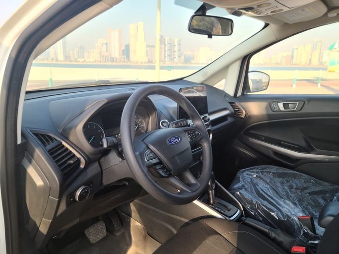 Ford EcoSport II Facelift, 2022  suv 5 dr. for rent in Dubai by more rent a car, white color | AUTO.AE