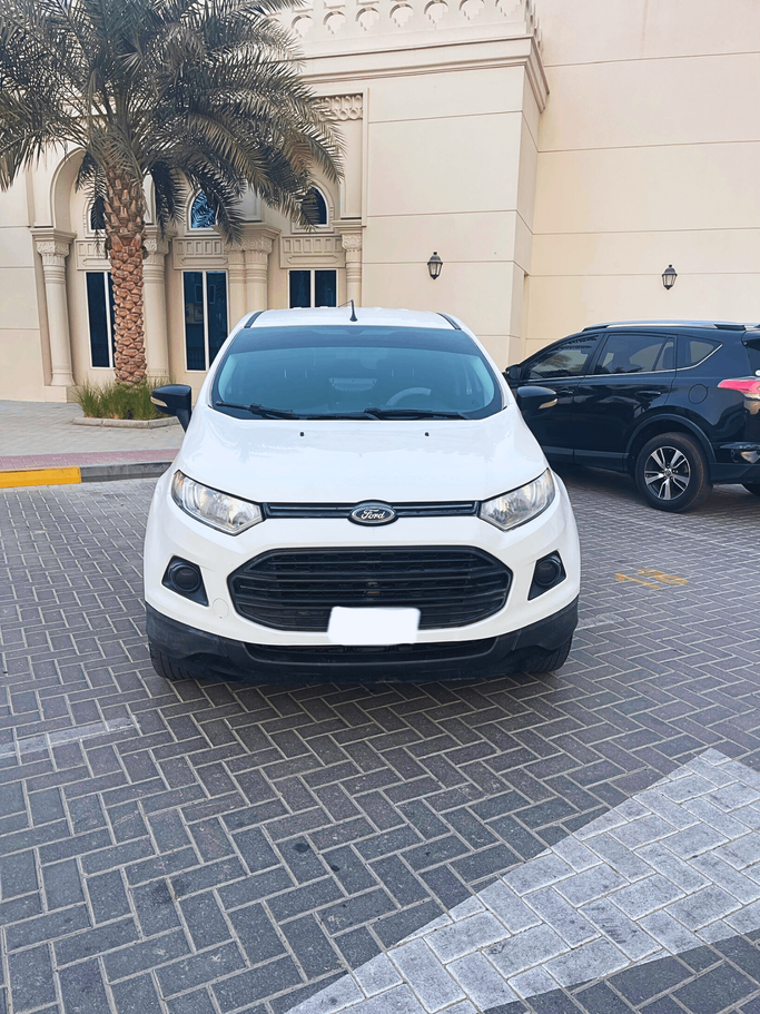 Подержанный Ford EcoSport II, 1.6 л, 2017 в Дубае от Mohamed Белый цвет. GCC | AUTO.AE
