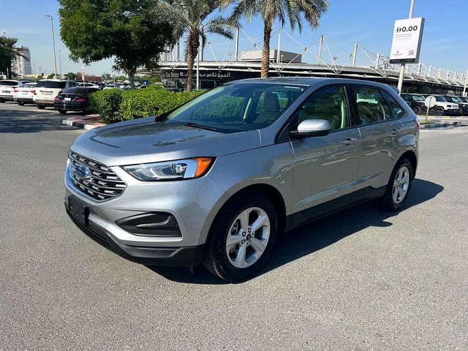 Used Ford Edge II Facelift, 2.0 l, 2021 in Dubai by First Choice Motors, Silver color. GCC Specs | AUTO.AE