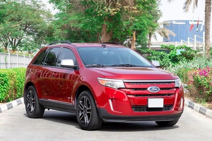 Used Ford Edge I Facelift, 3.7 l, 2014 in Dubai by Royal Diamond Motors, Red color. GCC Specs | AUTO.AE