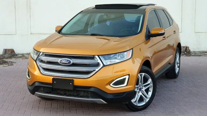 Used Ford Edge II, 3.5 l, 2016 in Dubai by AL MARWA CARS, Orange color. GCC Specs | AUTO.AE | Listing #267035