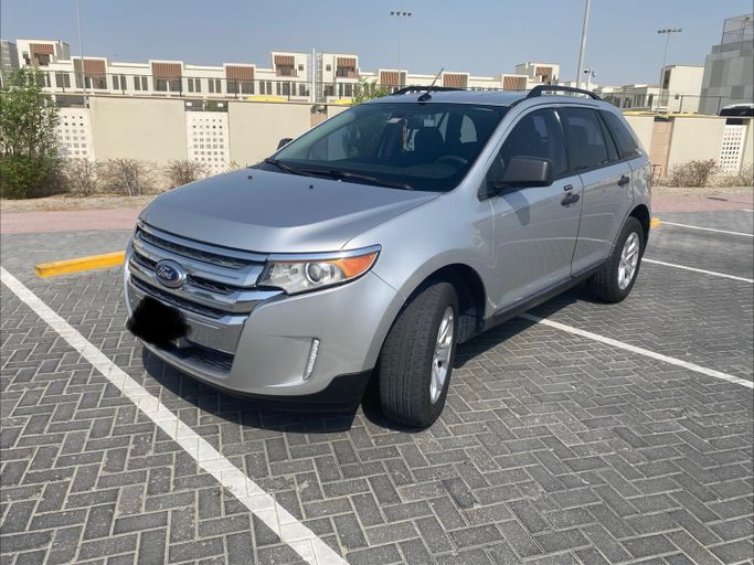 Used ⁦Ford Edge I Facelift, 3.5 l, 2013⁩ in UAE, Dubai, Silver color. GCC Specs | AUTO.AE | Listing #288660