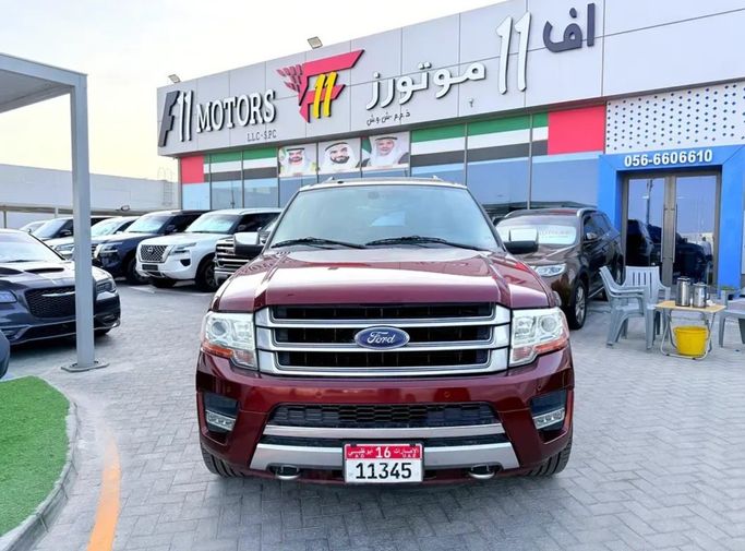 Подержанный Ford Expedition III Рестайлинг, 3.5 л, 2015 в ОАЭ, Дубай от F1 Motors Красный цвет. GCC | AUTO.AE | Объявление #276049