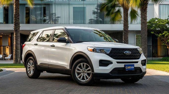 Used Ford Explorer VI Facelift (China Market), 2.3 l, 2022 in Dubai by Cariva Used Cars , White color. GCC Specs | AUTO.AE