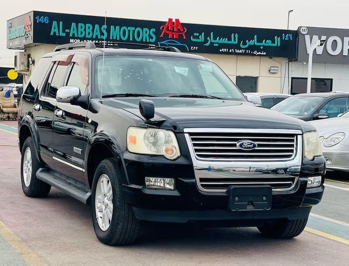 Used Ford Explorer IV, 4.6 l, 2008 in Dubai by Al Abbas Motors, Black color. Japanese Specs | AUTO.AE