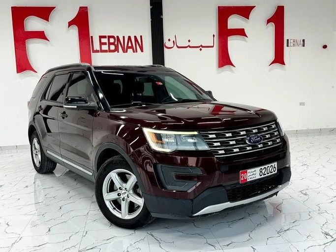 Подержанный Ford Explorer V Рестайлинг, 3.5 л, 2018 в Дубае от F1 Motors Черный цвет. Американская | AUTO.AE