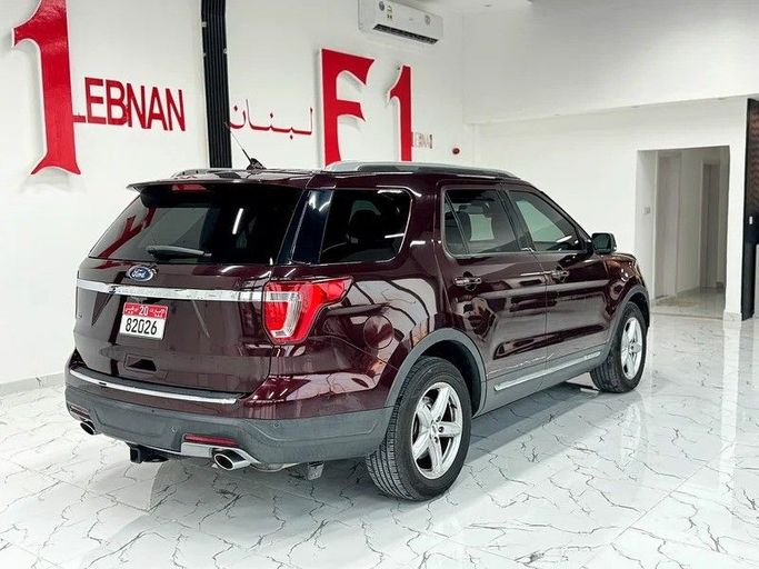 Подержанный Ford Explorer V Рестайлинг, 3.5 л, 2018 в Дубае от F1 Motors Черный цвет. Американская | AUTO.AE