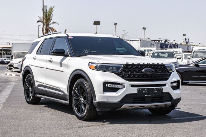 Подержанный Ford Explorer VI, 2.3 л, 2021 в Дубае от RIVER AUTO FZCO Белый цвет. Корейская | AUTO.AE | Объявление #250972