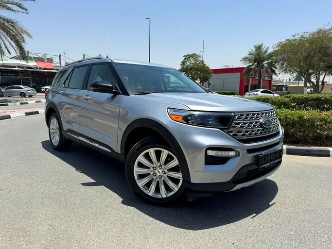 Подержанный Ford Explorer VI, 2.3 л, 2022 в Дубае от Ignite Used Cars Серебристый цвет. GCC | AUTO.AE | Объявление #257198
