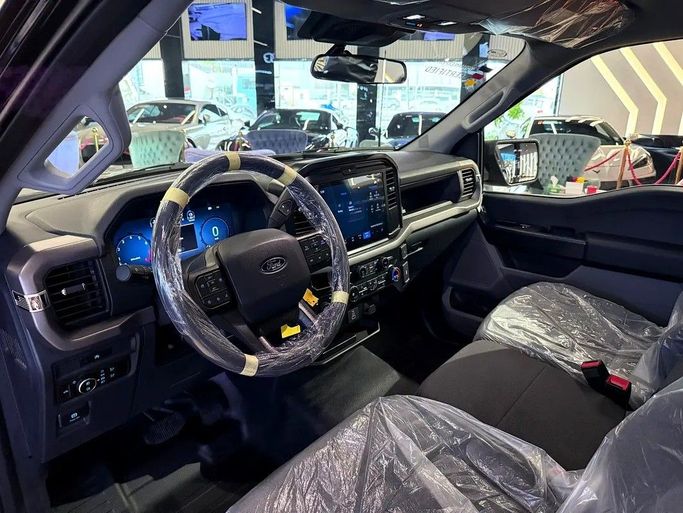 New Ford F-150 XIV Facelift, 5.0 l, 2025 in Dubai by GE Motors, Black color. GCC Specs | AUTO.AE