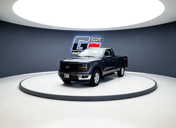 New Ford F-150 XIV Facelift, 5.0 l, 2025 in Dubai by GE Motors, Grey color. GCC Specs | AUTO.AE