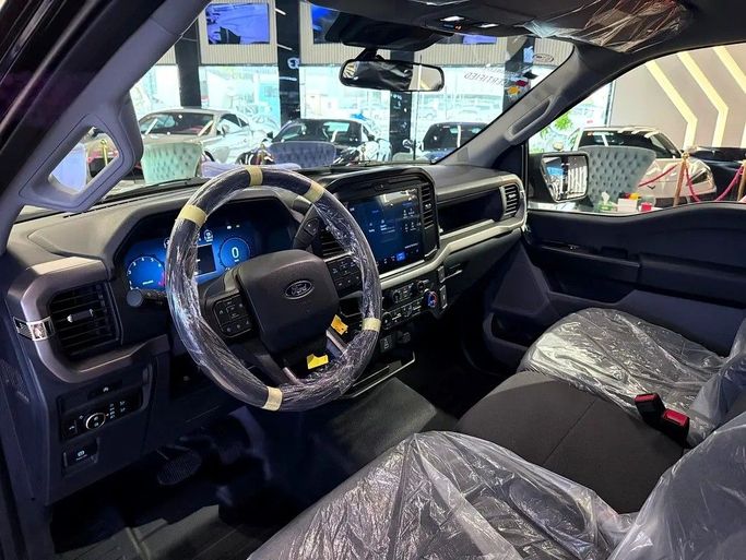 New Ford F-150 XIV Facelift, 5.0 l, 2025 in Dubai by GE Motors, Grey color. GCC Specs | AUTO.AE