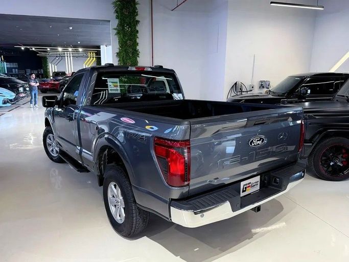 New Ford F-150 XIV Facelift, 5.0 l, 2025 in Dubai by GE Motors, Grey color. GCC Specs | AUTO.AE
