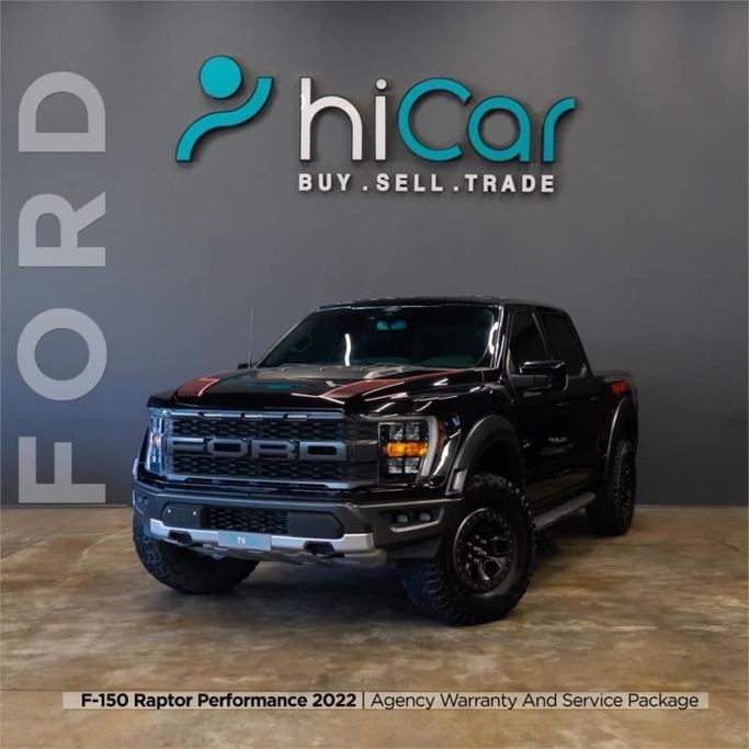 مستعملة Ford F-150 الرابع عشر, 3.5 l, 2022 في في دبي من Hi Car Approved Pre-Owned Cars Showroom، اللون أسود. مواصفات الخليج | AUTO.AE