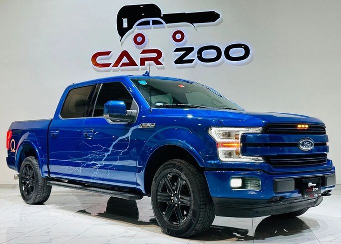 مستعملة Ford F-150 الثالث عشر, 3.5 l, 2018 في في دبي من Carzoo Used Cars Trading، اللون أزرق. المواصفات الكندية | AUTO.AE