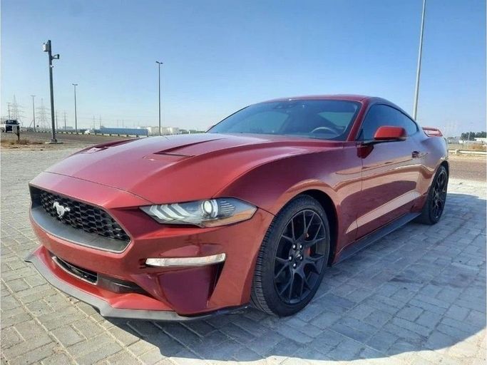 Подержанный Ford Mustang VI Рестайлинг, 2.3 л, 2020 в Дубае от Barkat Alrahmen Motors Тёмно-бордовый цвет. Other | AUTO.AE