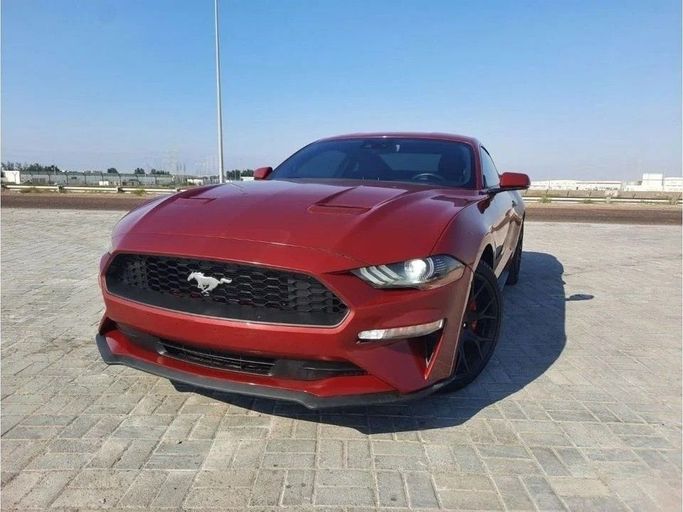 Подержанный Ford Mustang VI Рестайлинг, 2.3 л, 2020 в Дубае от Barkat Alrahmen Motors Тёмно-бордовый цвет. Other | AUTO.AE