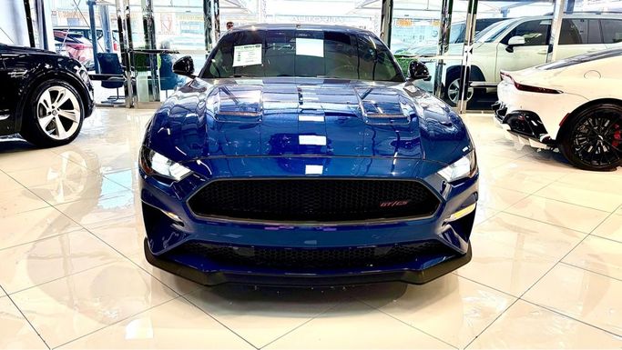 Подержанный Ford Mustang GT Performance VI Рестайлинг, 5.0 л, 2022 в Дубае от FLEX DRIVE Синий цвет. Американская | AUTO.AE