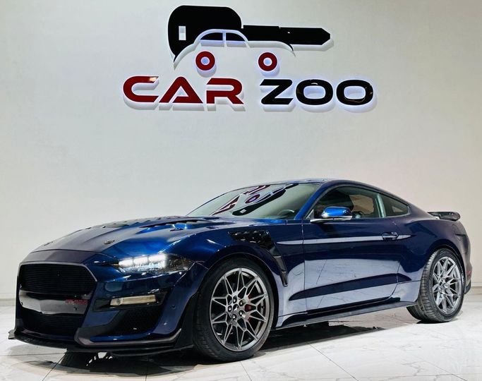 مستعملة Ford Mustang فيس ليفت السادس, 5.0 l, 2019 في في دبي من Carzoo Used Cars Trading، اللون أزرق. المواصفات الأمريكية | AUTO.AE | إعلان #264338