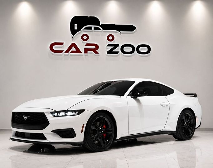 Подержанный Ford Mustang VII, 2.3 л, 2024 в Дубае от Carzoo Used Cars Trading Белый цвет. Американская | AUTO.AE | Объявление #264346
