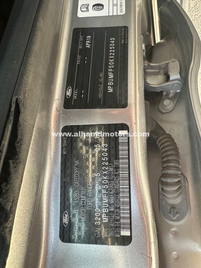 Used Ford Ranger T6 Facelift, 3.2 l, 2019 in Dubai by Alhamd Motors, Grey color. Other | AUTO.AE