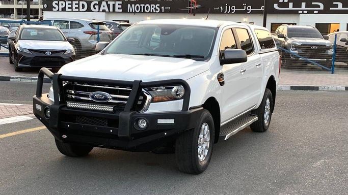 Used Ford Ranger T6 Facelift, 3.2 l, 2019 in Dubai by Alhamd Motors, White color. Other | AUTO.AE