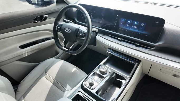 Used Ford Territory CX743MCA, 1.8 l, 2024 in Dubai by Cariva Used Cars , White color. GCC Specs | AUTO.AE