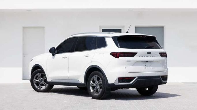 Used Ford Territory CX743MCA, 1.8 l, 2024 in Dubai by Cariva Used Cars , White color. GCC Specs | AUTO.AE