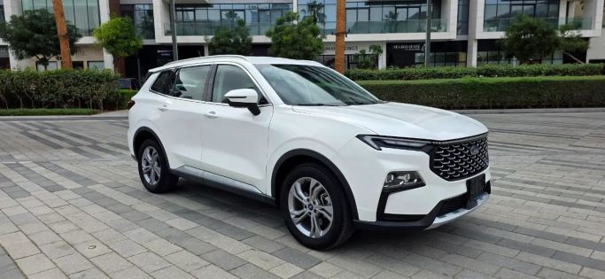 Подержанный Ford Territory CX743MCA, 1.8 л, 2023 в Дубае от Auto Bank Trading Белый цвет. GCC | AUTO.AE