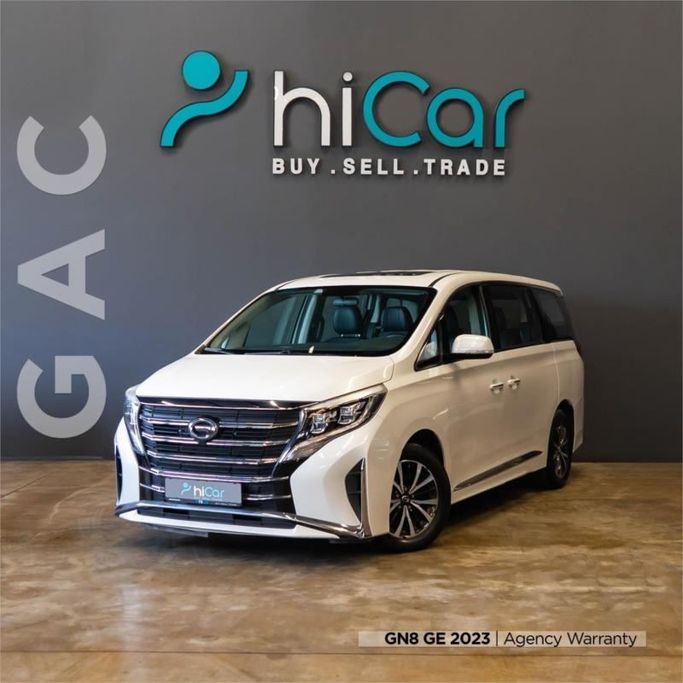 مستعملة GAC GN8 I, 2.0 l, 2023 في في دبي من Hi Car Approved Pre-Owned Cars Showroom، اللون أبيض. مواصفات الخليج | AUTO.AE | إعلان #264462