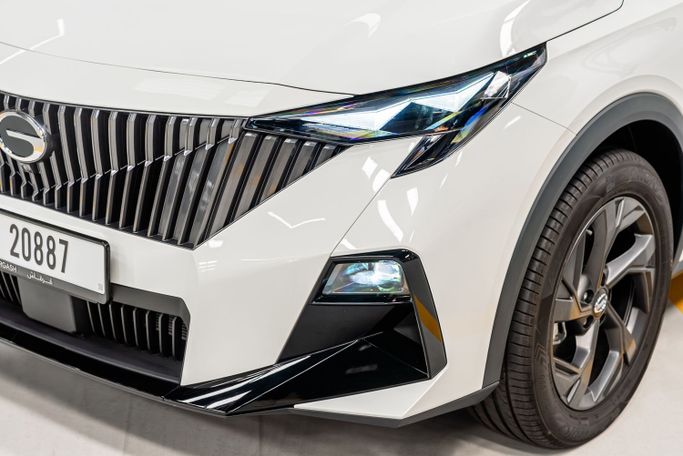 GAC GS3, 2025 economy suv 5 dr. for rent in Dubai by POF RENTAL, white color | AUTO.AE