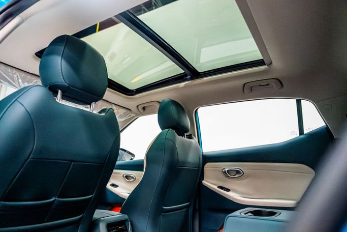GAC GS3, 2025 economy suv 5 dr. for rent in Dubai by POF RENTAL, blue color | AUTO.AE