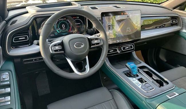 New GAC GS8 II, 2.0 l, 2025 in Dubai by Falcons GT Motors FZCO, Black color. GCC Specs | AUTO.AE