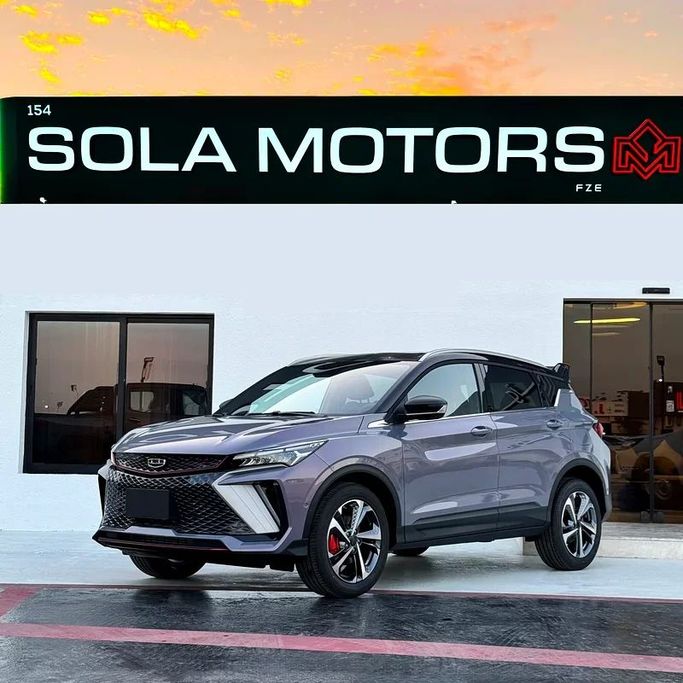 Новый Geely Coolray I Рестайлинг, 1.5 л, 2025 в Дубае от Sola Motors Серый цвет. GCC | AUTO.AE