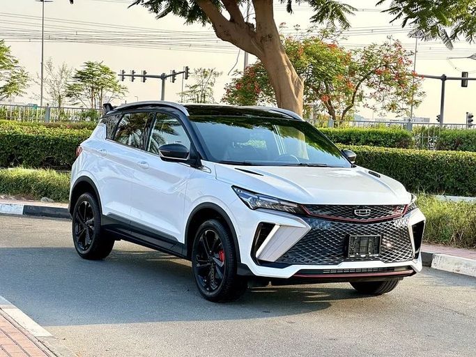 Подержанный Geely Coolray I Рестайлинг, 1.5 л, 2025 в Дубае от Formula Motors Белый цвет. GCC | AUTO.AE