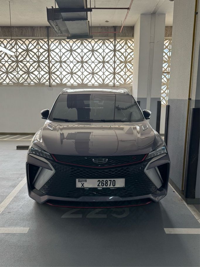 Used Geely Coolray I Facelift, 1.5 l, 2025 in Dubai, Grey color. GCC Specs | AUTO.AE