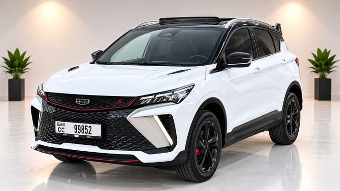 مستعملة ⁦Geely Coolray أنا فيس ليفت، 1.5 l، 2025⁩ في في الإمارات, دبي، اللون أبيض. مواصفات الخليج | AUTO.AE | إعلان #287826