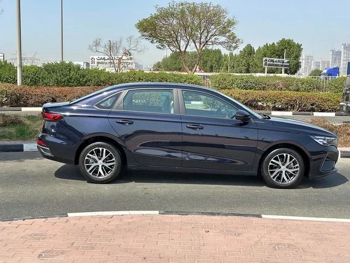 New Geely Emgrand II, 1.5 l, 2025 in Dubai by Formula Motors, Violet color. GCC Specs | AUTO.AE