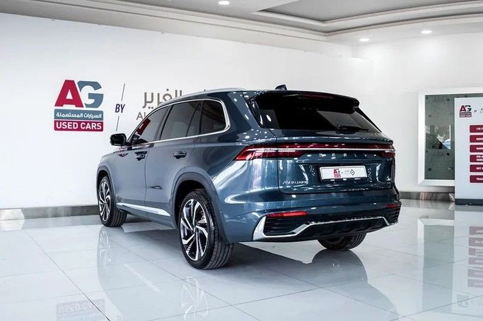 Подержанный Geely Monjaro I, 2.0 л, 2024 в Дубае от AG Motors Тёмно-синий цвет. GCC | AUTO.AE