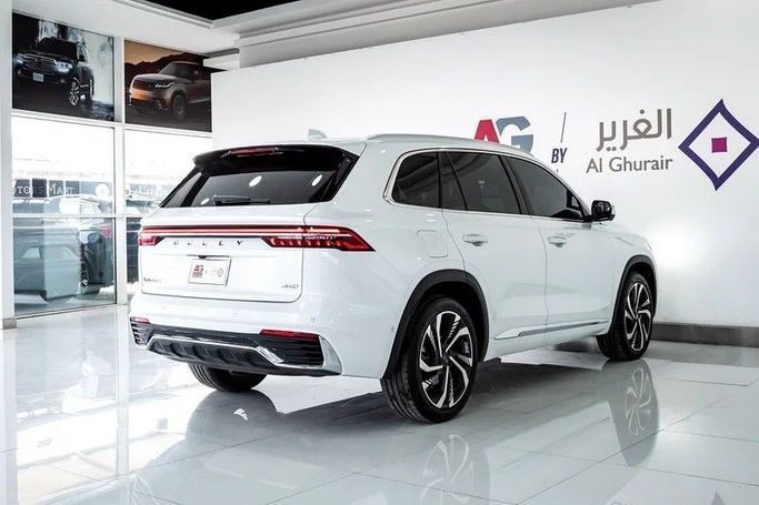 Подержанный Geely Monjaro I, 2.0 л, 2024 в Дубае от AG Motors Белый цвет. GCC | AUTO.AE