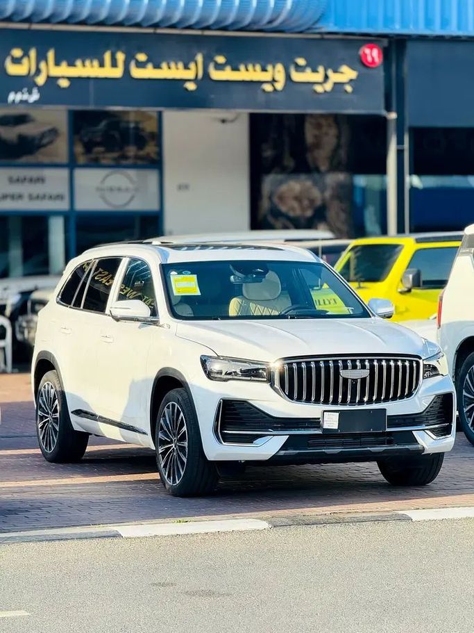 New Geely Monjaro I, 2.0 l, 2025 in Dubai by Great West East Auto, White color. Chinese Specs | AUTO.AE | Listing #259861