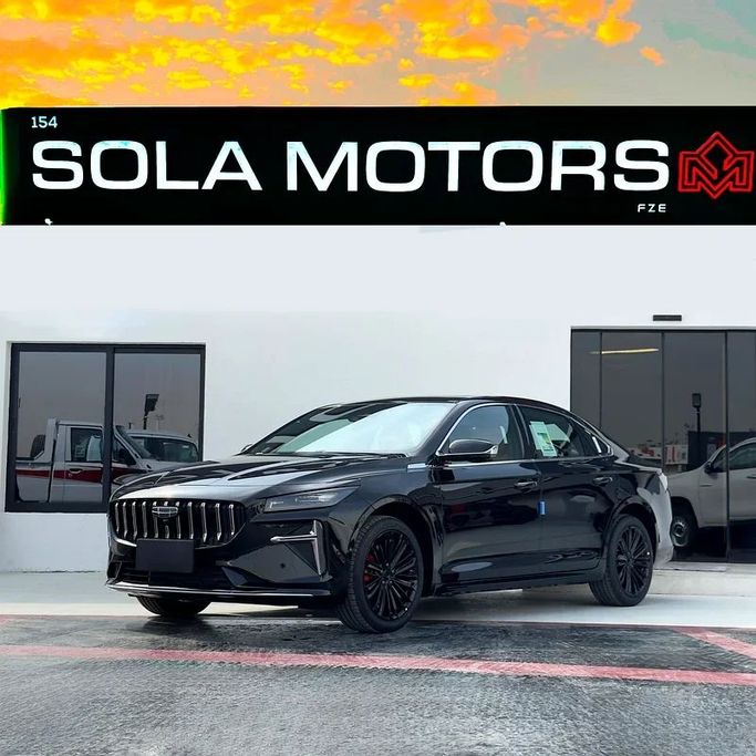 Новый Geely Preface I, 2.0 л, 2025 в Дубае от Sola Motors Черный цвет. Китайская | AUTO.AE